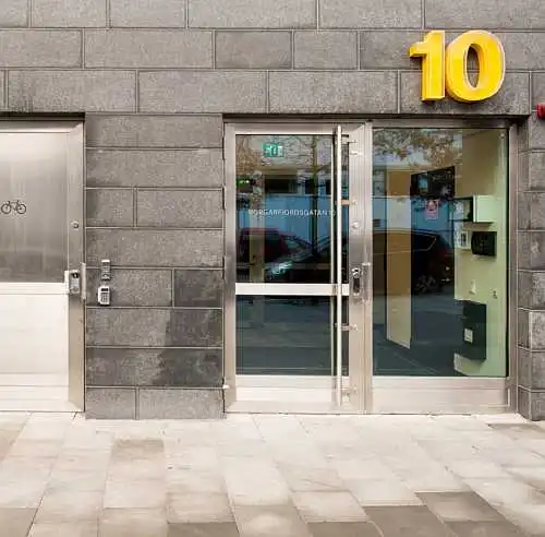 Inox exterior door with increased profile and side panel, RC4, bullet proof