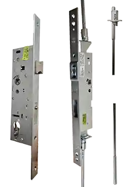 Serratura antipanico anta attiva Cisa Panic 43660-40  con contraserratura 43690-40