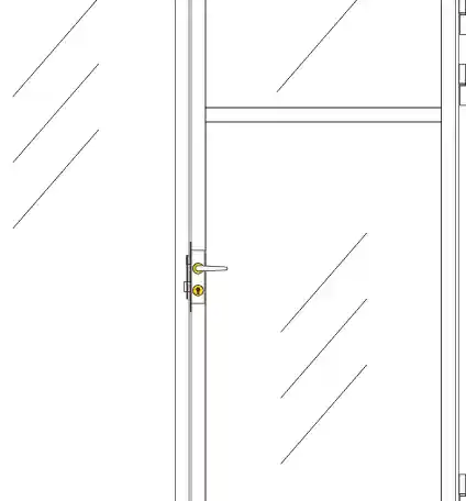 Escutcheon of a door handle
