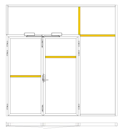 Mullions of a complex profile system