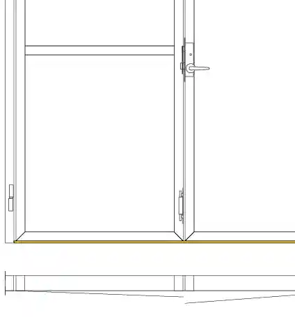 Threshold of a door